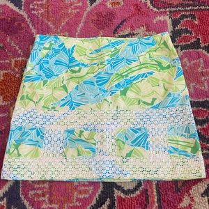 Lilly Pulitzer Gator Alley skirt